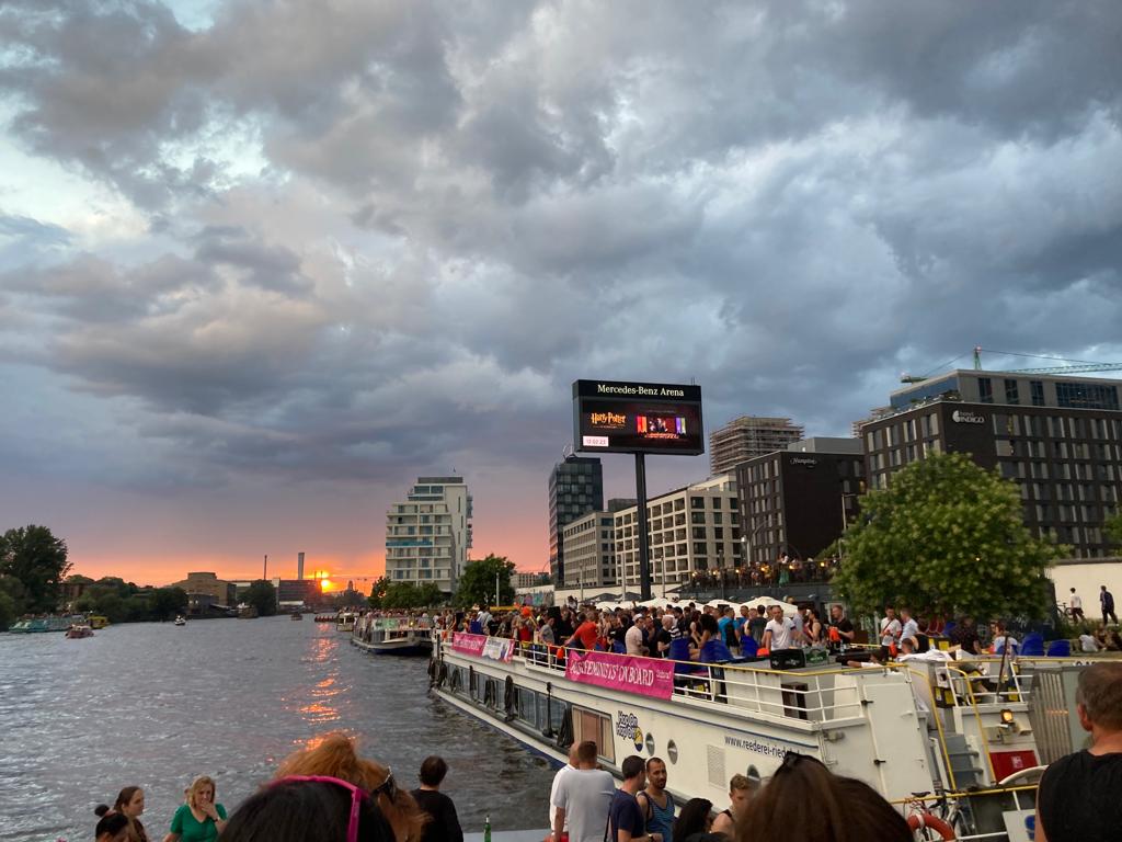 Bild vom CSD auf der Spree 2022