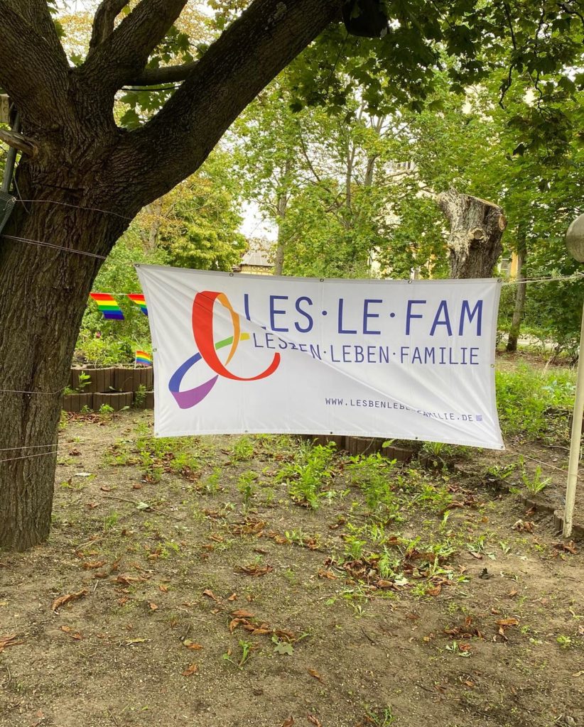 2. Queeres Sommerfest in Karlshorst  Foto: LesLeFam Banner